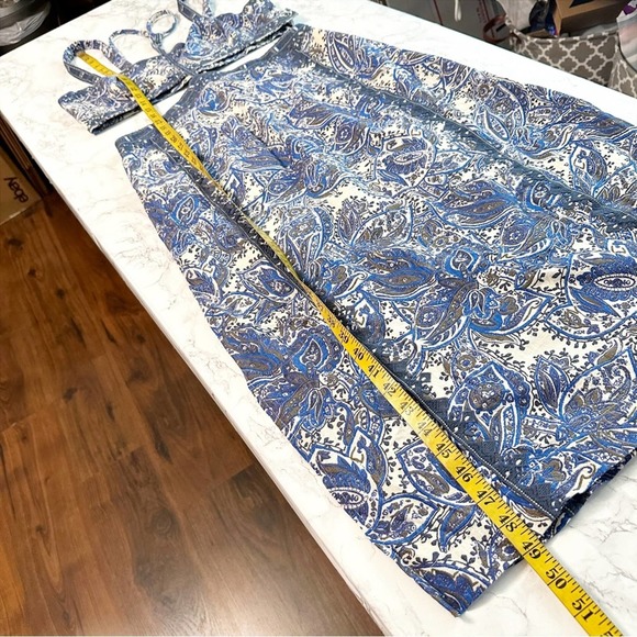 Free People Blue and White Floral Dress - Picture 12 of 16